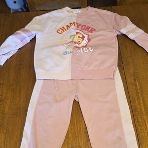 btween Blush and Cream Graphic Kids Set